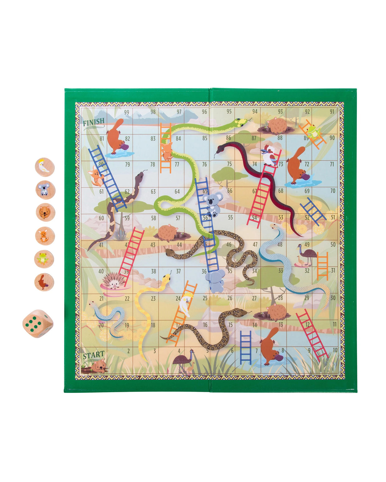 Aussie Animals Snakes & Ladders