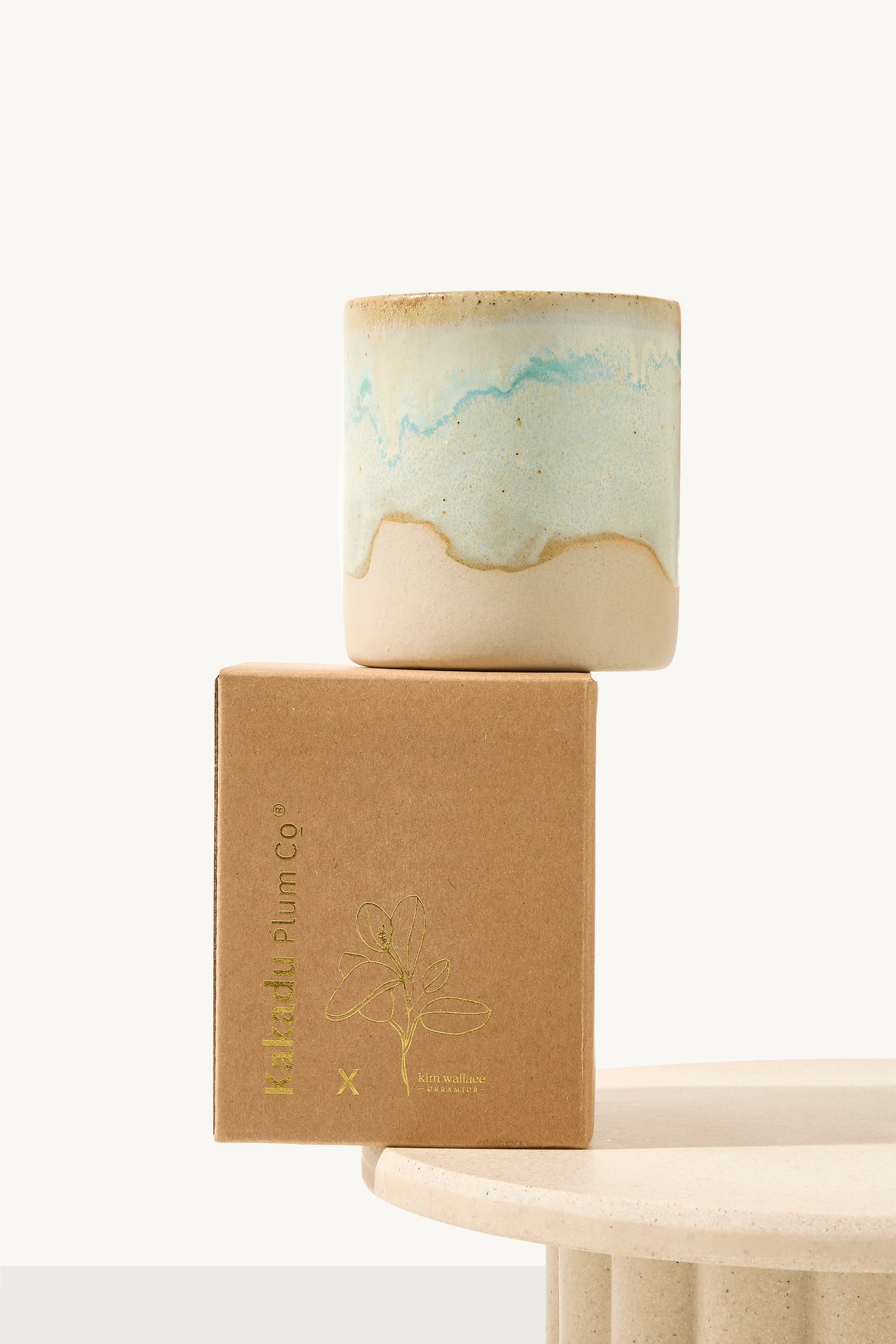 Kim Wallace x Kakadu Plum Co. ceramic candle