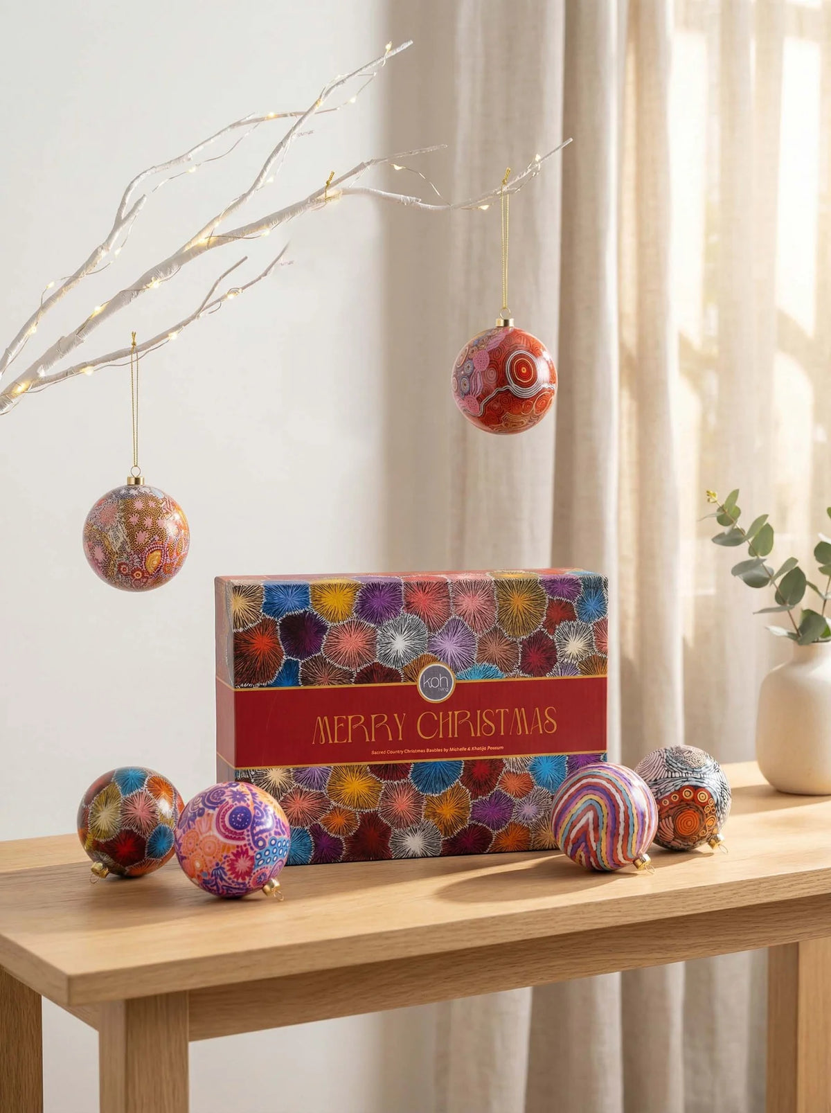 Aboriginal Sacred Country 6 Pack Baubles