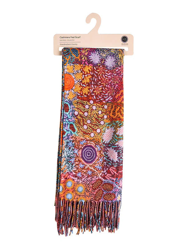 Aboriginal Grandmother's Country Scarf