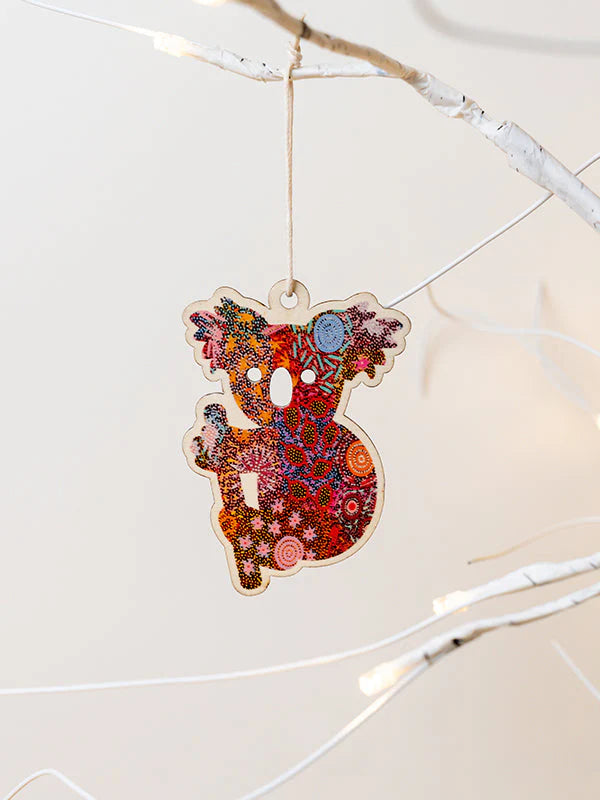 Aboriginal Christmas Koala Decoration Grandmothers Country