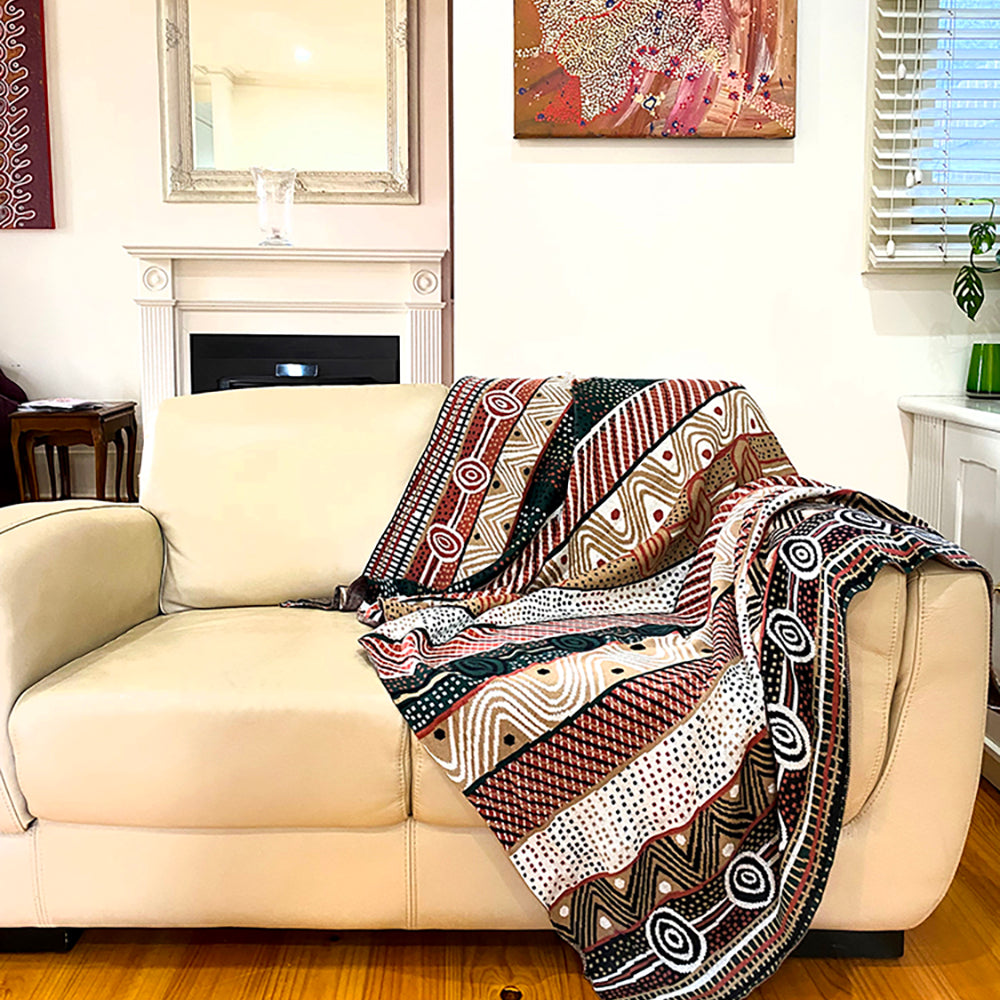 Cotton Throw - Josette Papajua