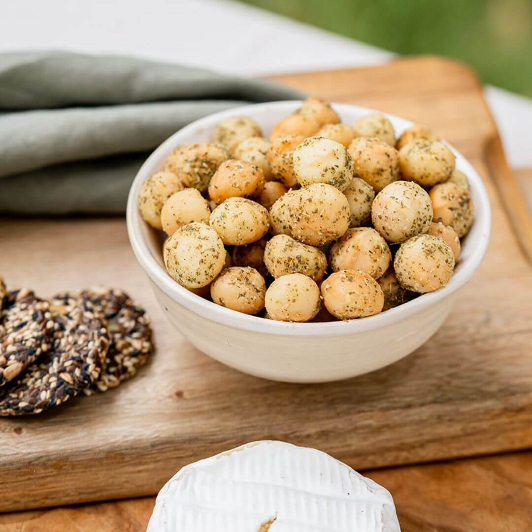 Oven Roasted Macadamias with Saltbush (Brookfarm)
