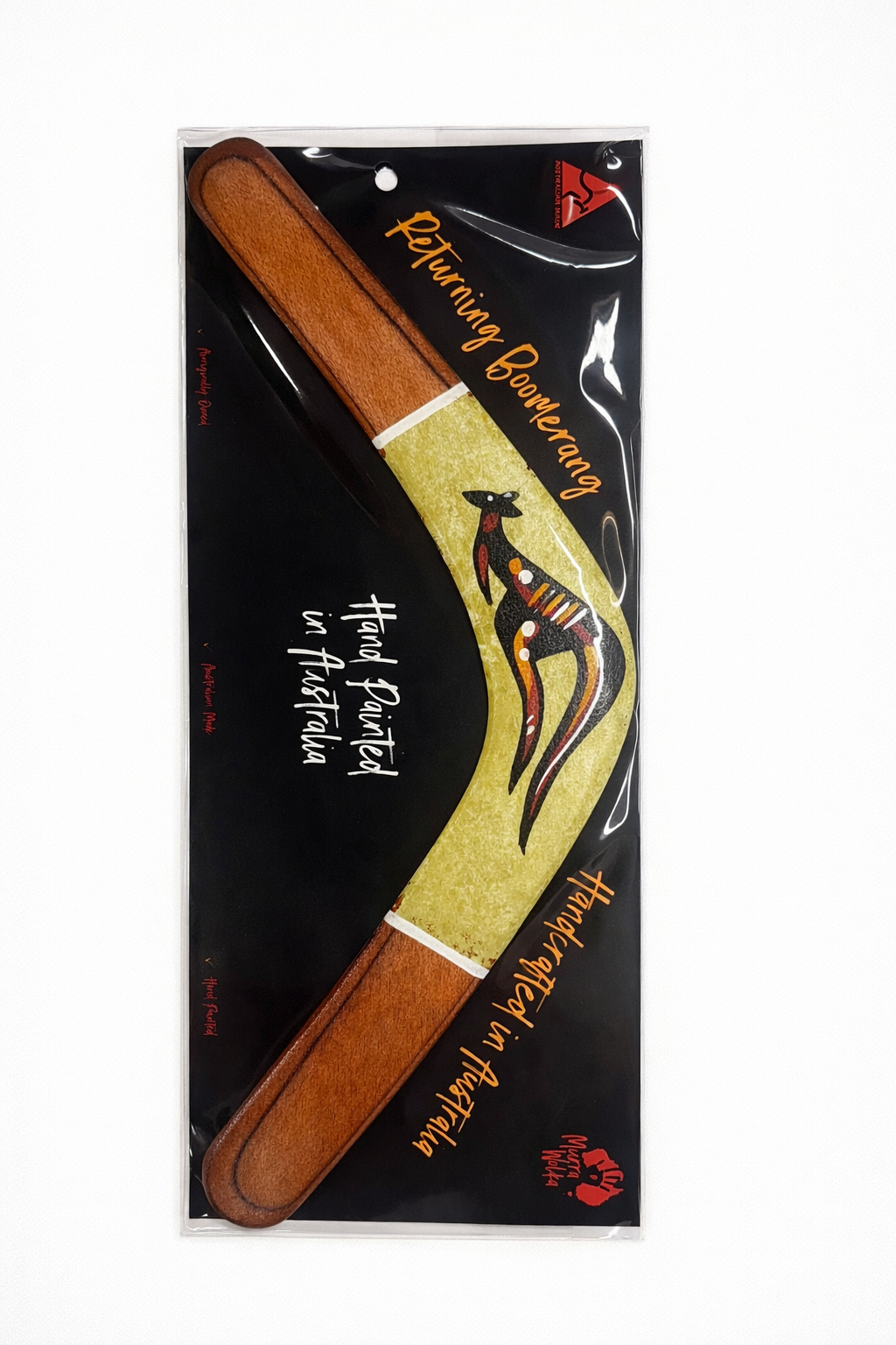 Murra Wolka 14″ Traditional Carded Returning Boomerang