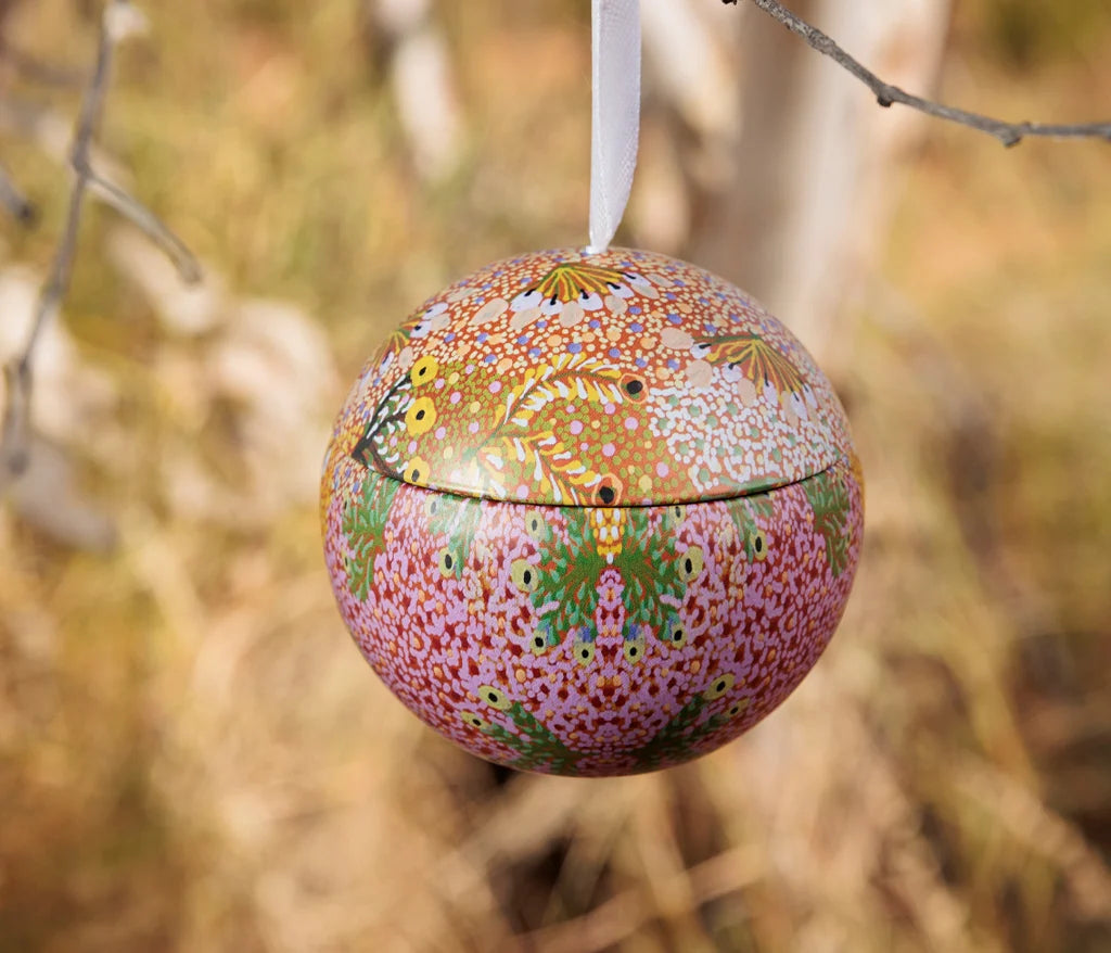 Tin Bauble - Sandra Pula Teece