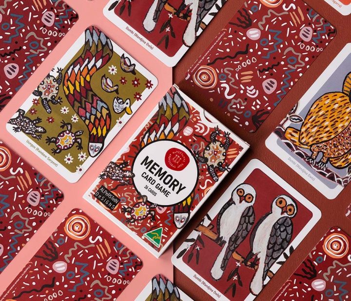 Waringarri arts memory card game