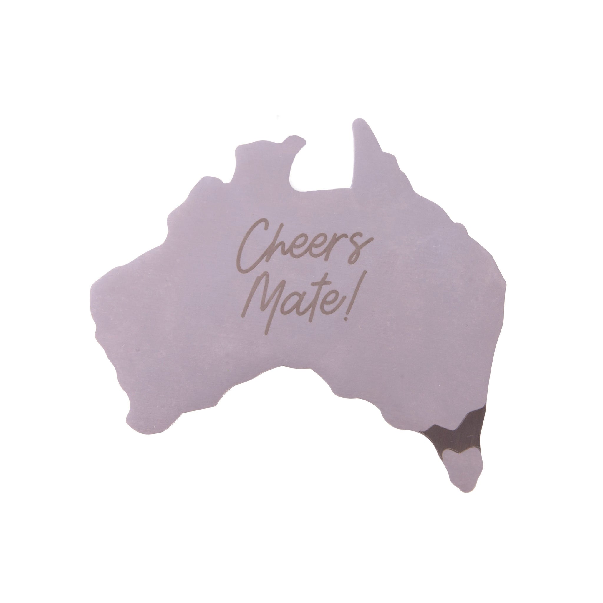 Cheers Mate - Map of Australia Bottle Opener