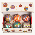 Aboriginal Sacred Country 6pack Christmas BAUBLES