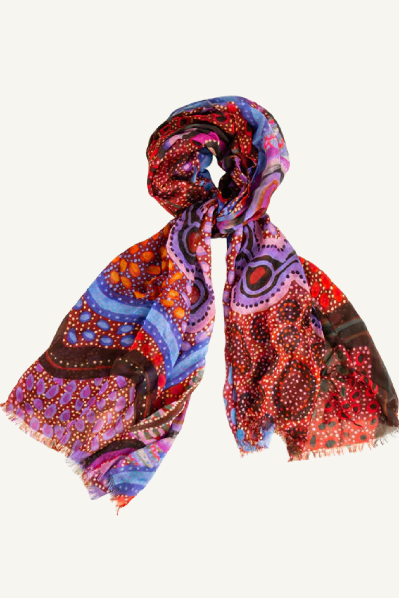 Aboriginal Our Country Rectangle Scarf