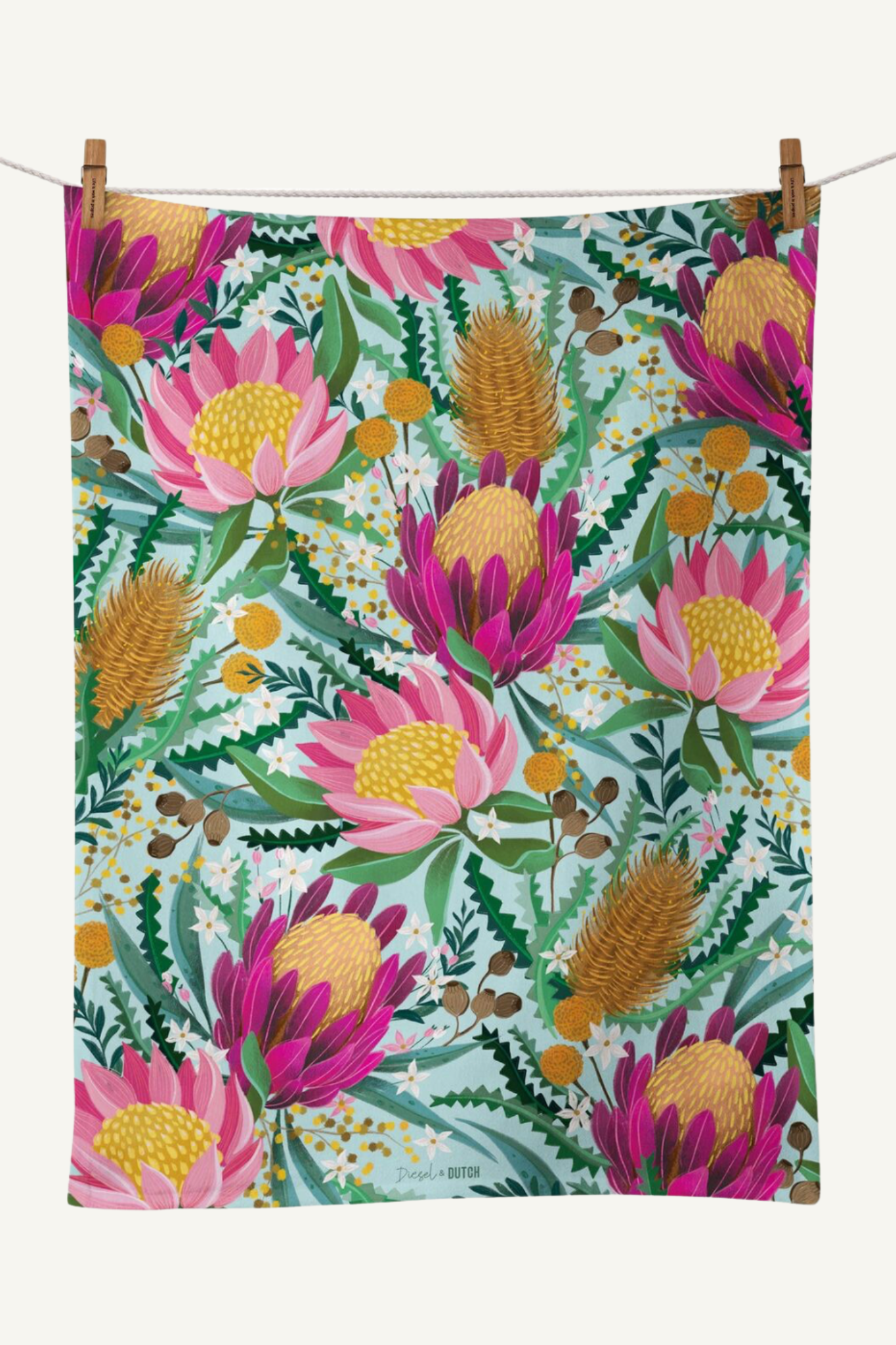 Bushland Botanicals Microfibre Tea Towel