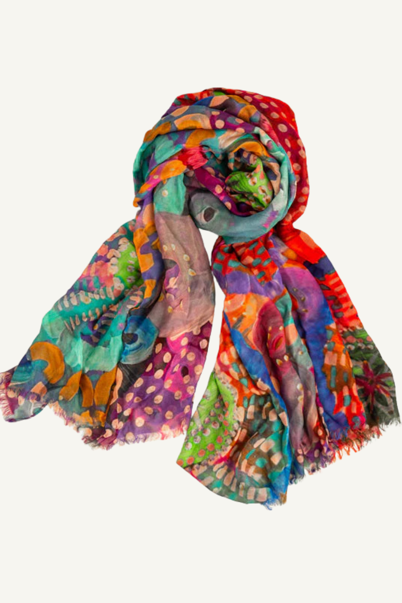 Aboriginal Each Of Us Rectangle Scarf