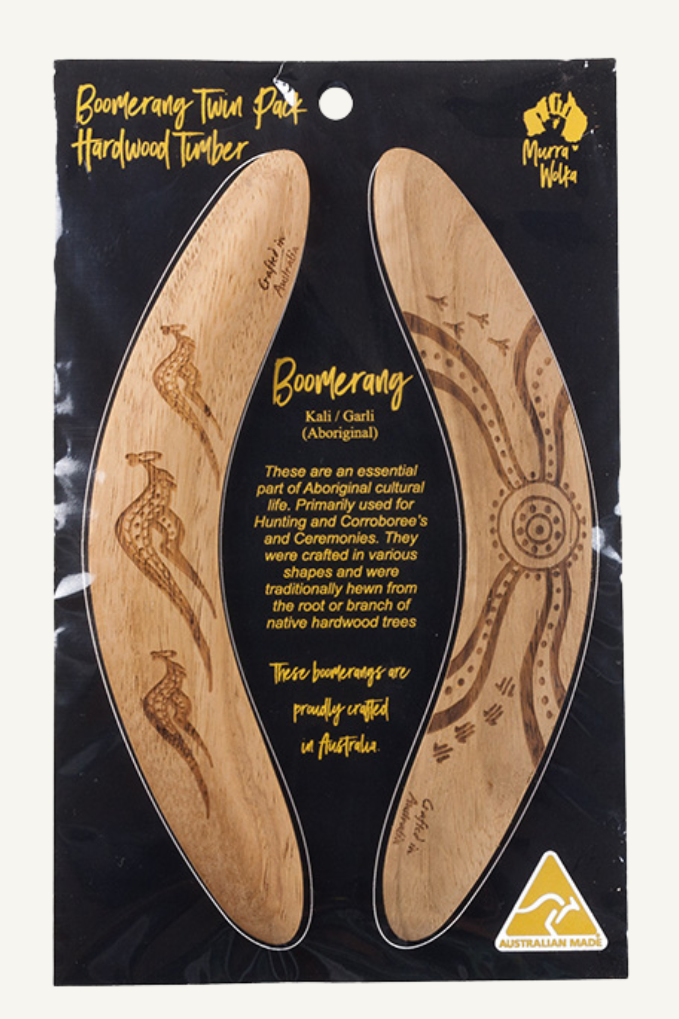 Murra Wolka Boomerang Twin Pack