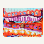 Quilted Buttoned Pouch - Murdie Morris