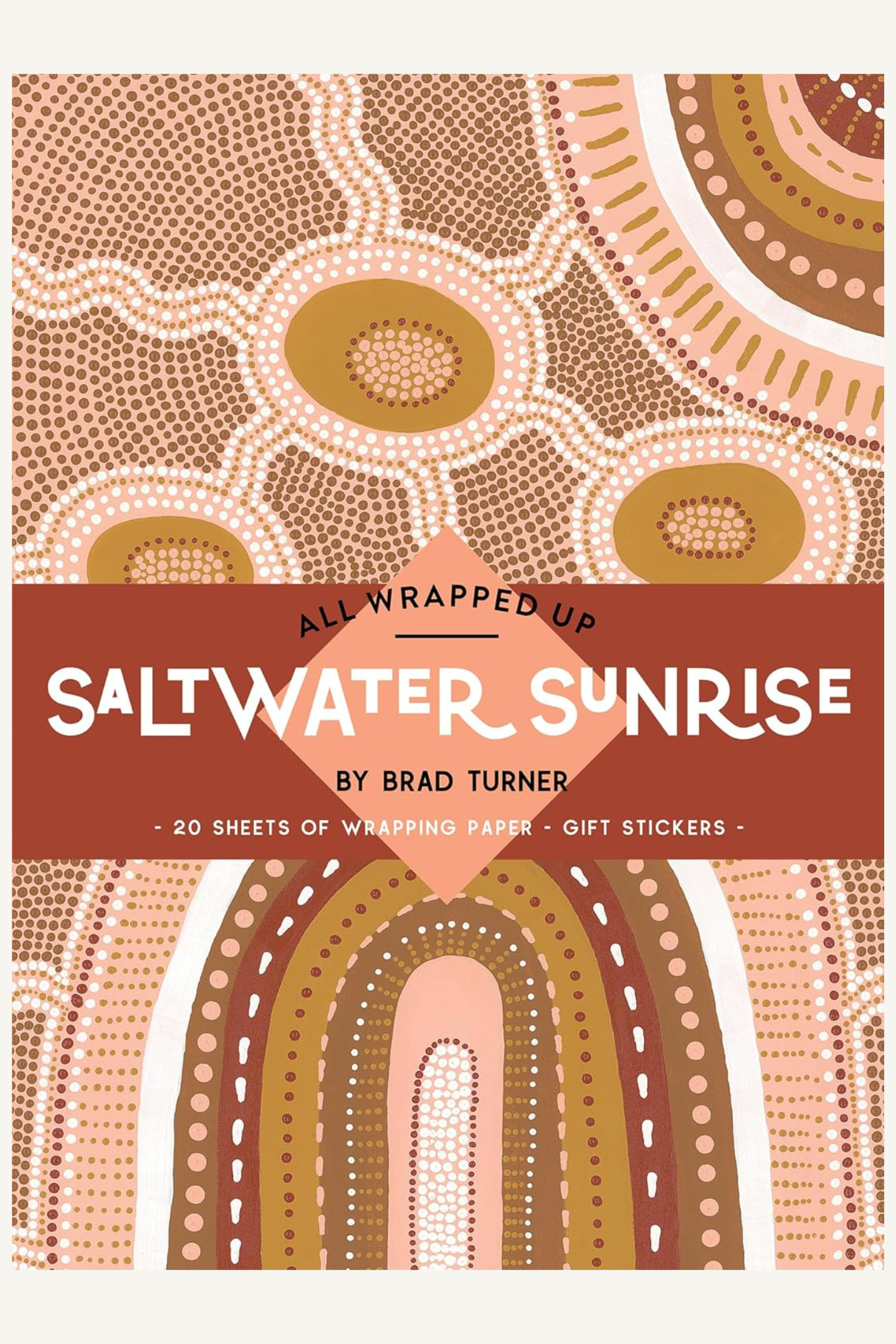 All Wrapped Up: Saltwater Sunrise by Brad Turner: A Wrapping Paper Book