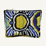 Quilted Zip Pouch Small - Judy Watson