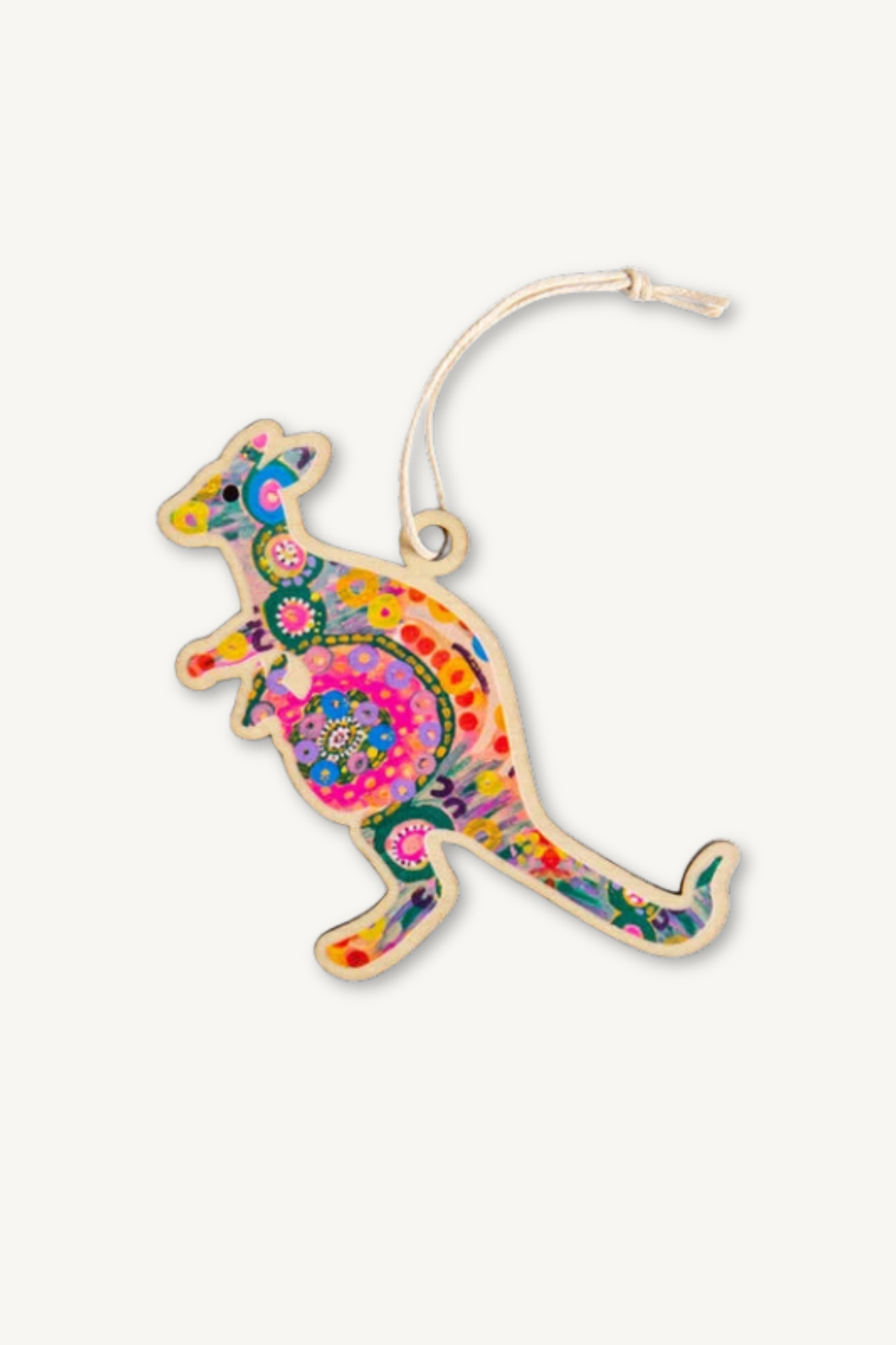Aboriginal Christmas Kangaroo Decoration Euphoric