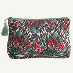 Kip&Co x Margaret Preston Protea Party Quilted Cotton Toiletry Purse One Size