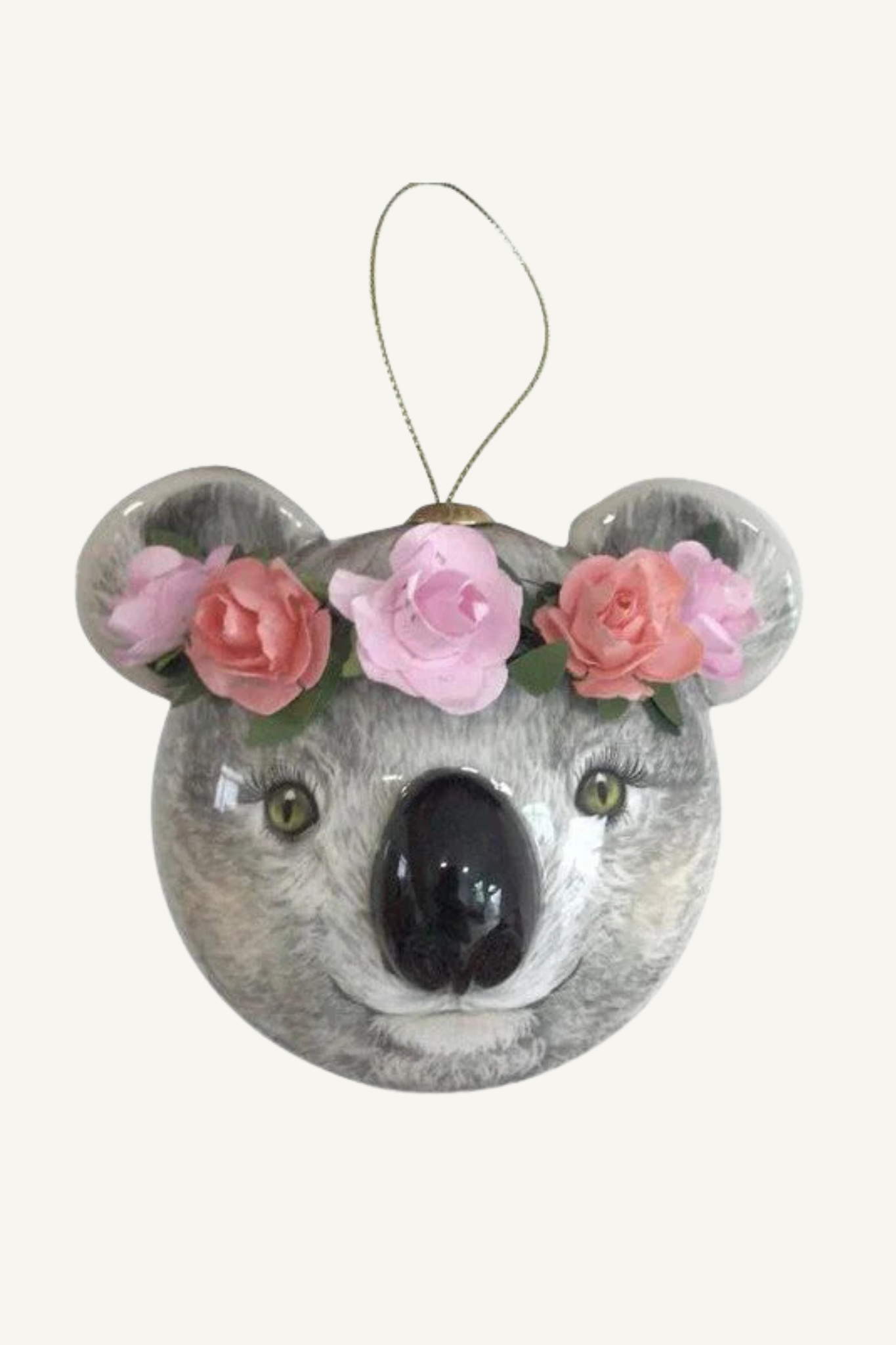 3D Bauble Koala Holly