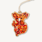 Aboriginal Christmas Koala Decoration Sunrise Circles