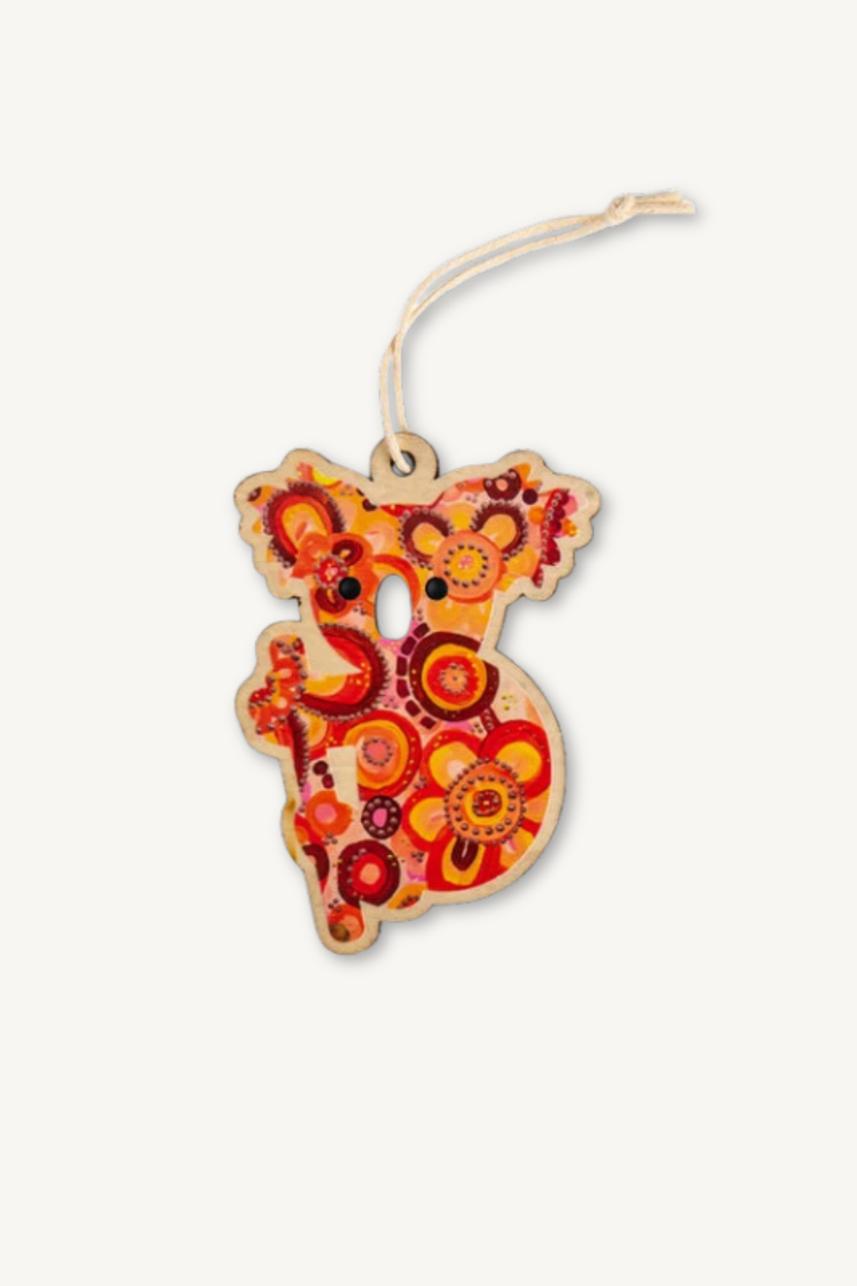 Aboriginal Christmas Koala Decoration Sunrise Circles