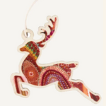 Aboriginal Christmas Tree Reindeer Decoration Beautiful Journey