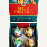Aboriginal Woven Spirits 4Pack Baubles