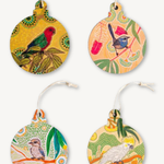 Aboriginal Dreamtime Symphony 4Pack Christmas Decorations