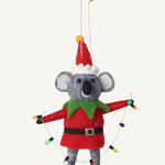 Felt Ornament Elf Koala