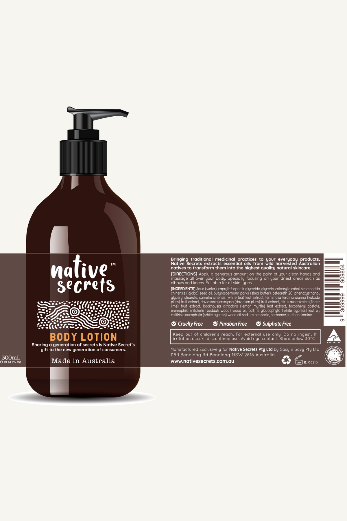 Native Secrets Body Lotion – Kakadu Plum Co