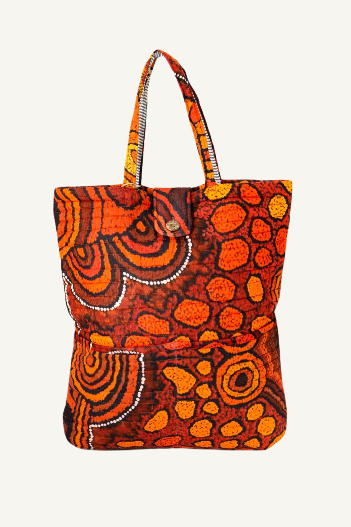 Quilted Bag - Damien and Yilpi Marks