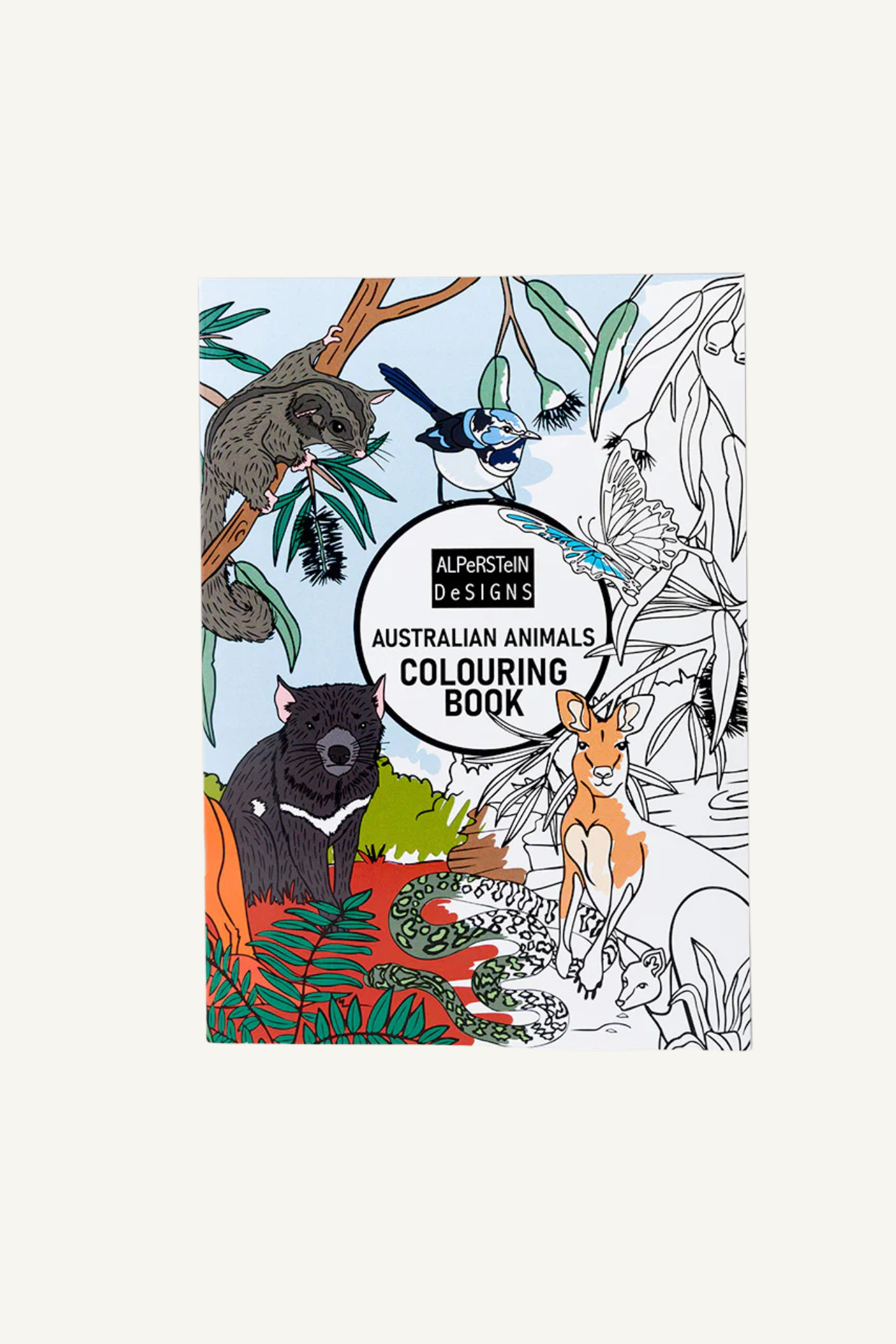 Australian Animals Colouring Book