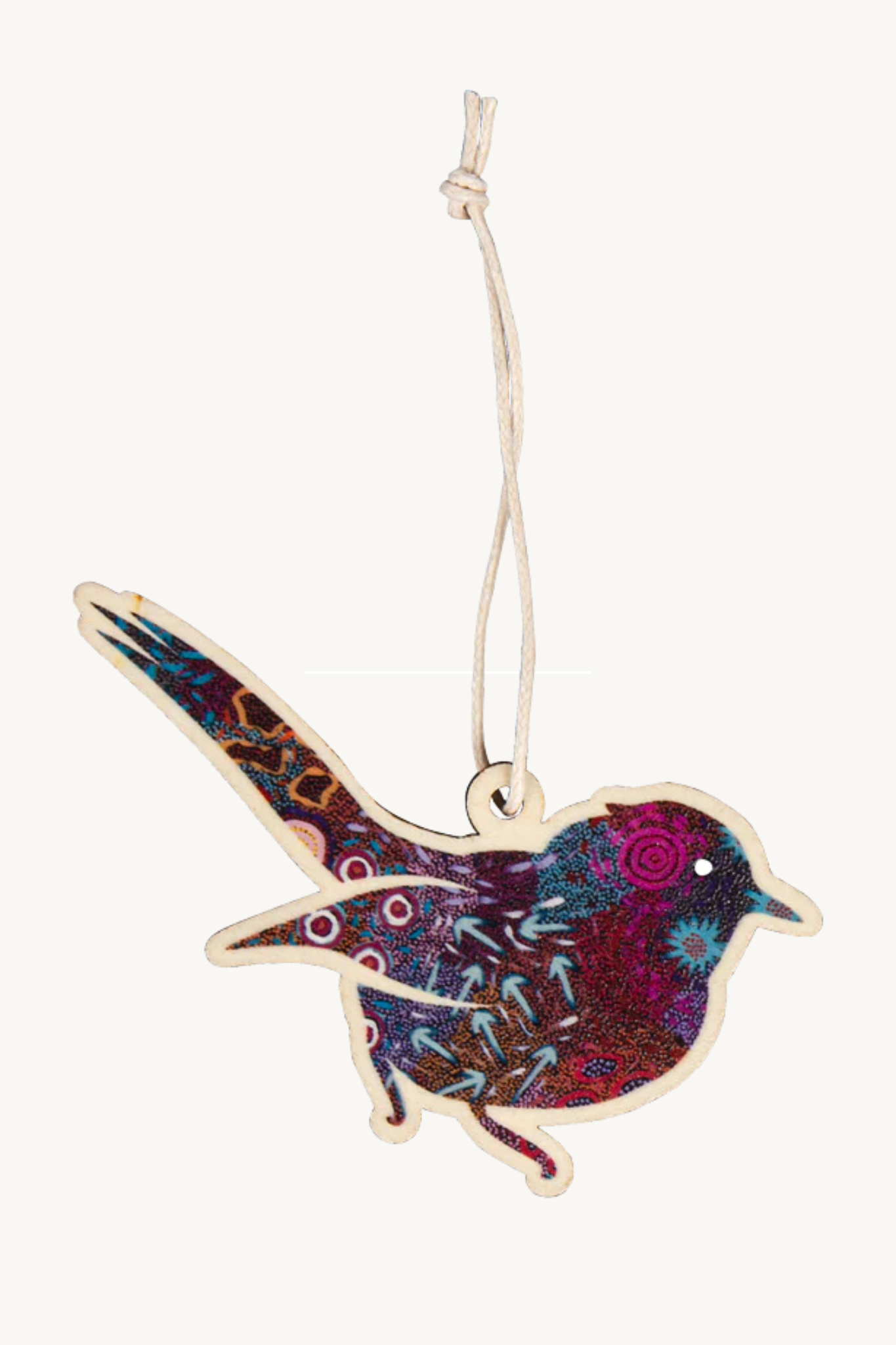 Aboriginal Christmas Blue Wren Decoration Women's Dreaming