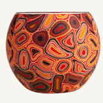 Aboriginal Dry Waterholes Tealight Candle Holder