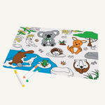 Colour in Placemat - Aussie Animals