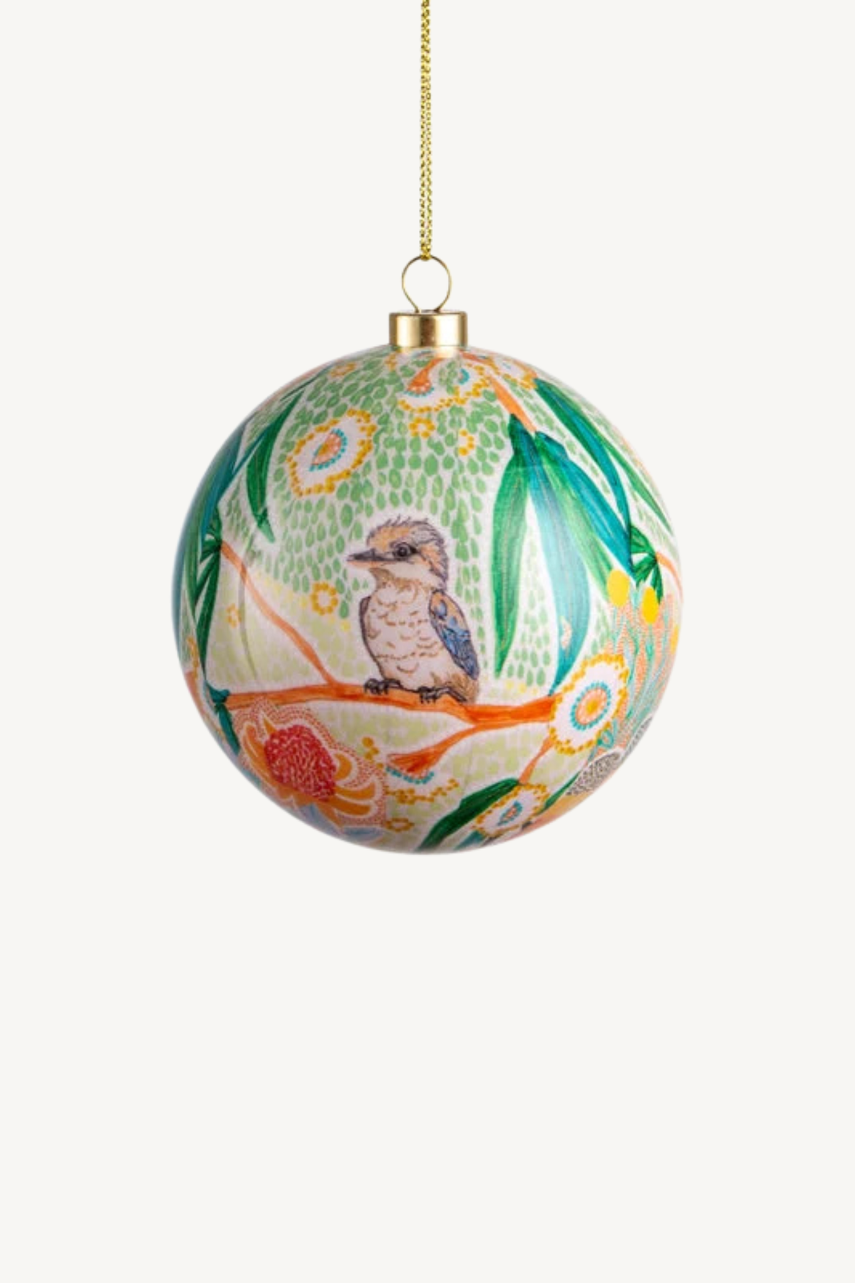 Aboriginal Laughter Among The Blooms Bauble