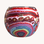 Aboriginal Looking Back Candle Holder