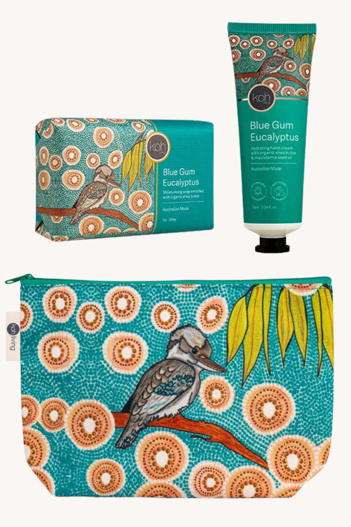 Aboriginal Blue Gum Eucalyptus Hand & Body Gift Set