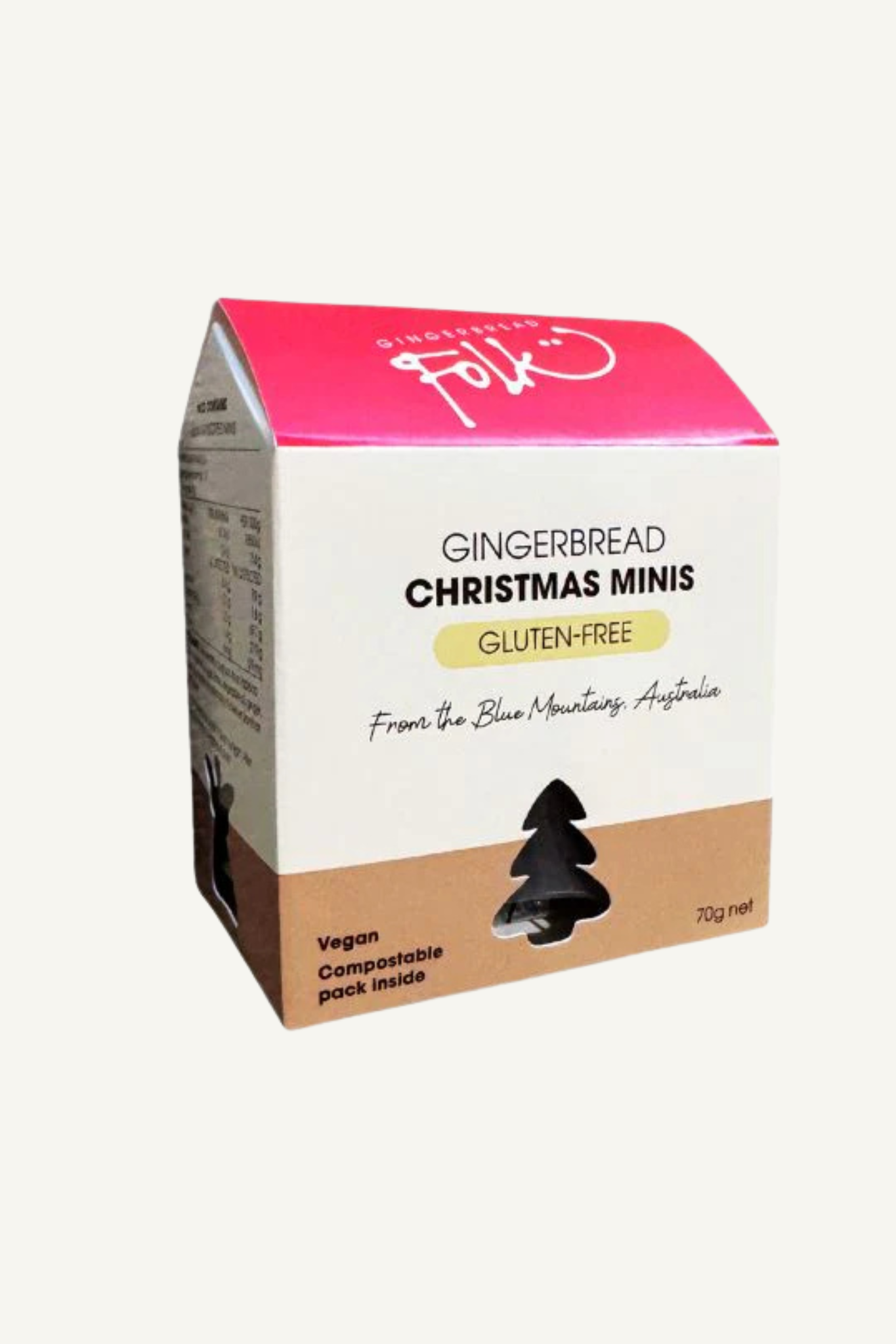Gingerbread Folk Gluten Free Christmas Minis 70g(Yellow)