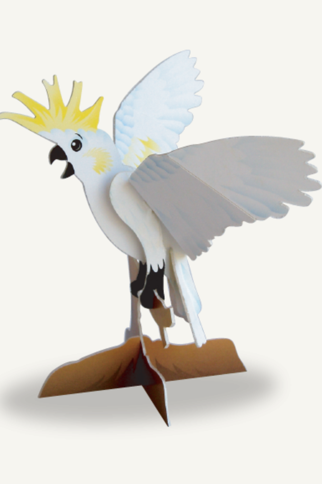 Pop-Out Construction Postcard