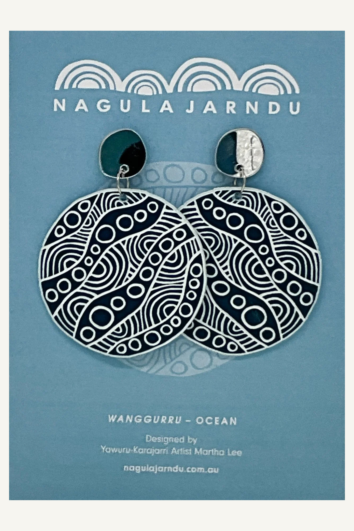 Wanggurru – Ocean earrings