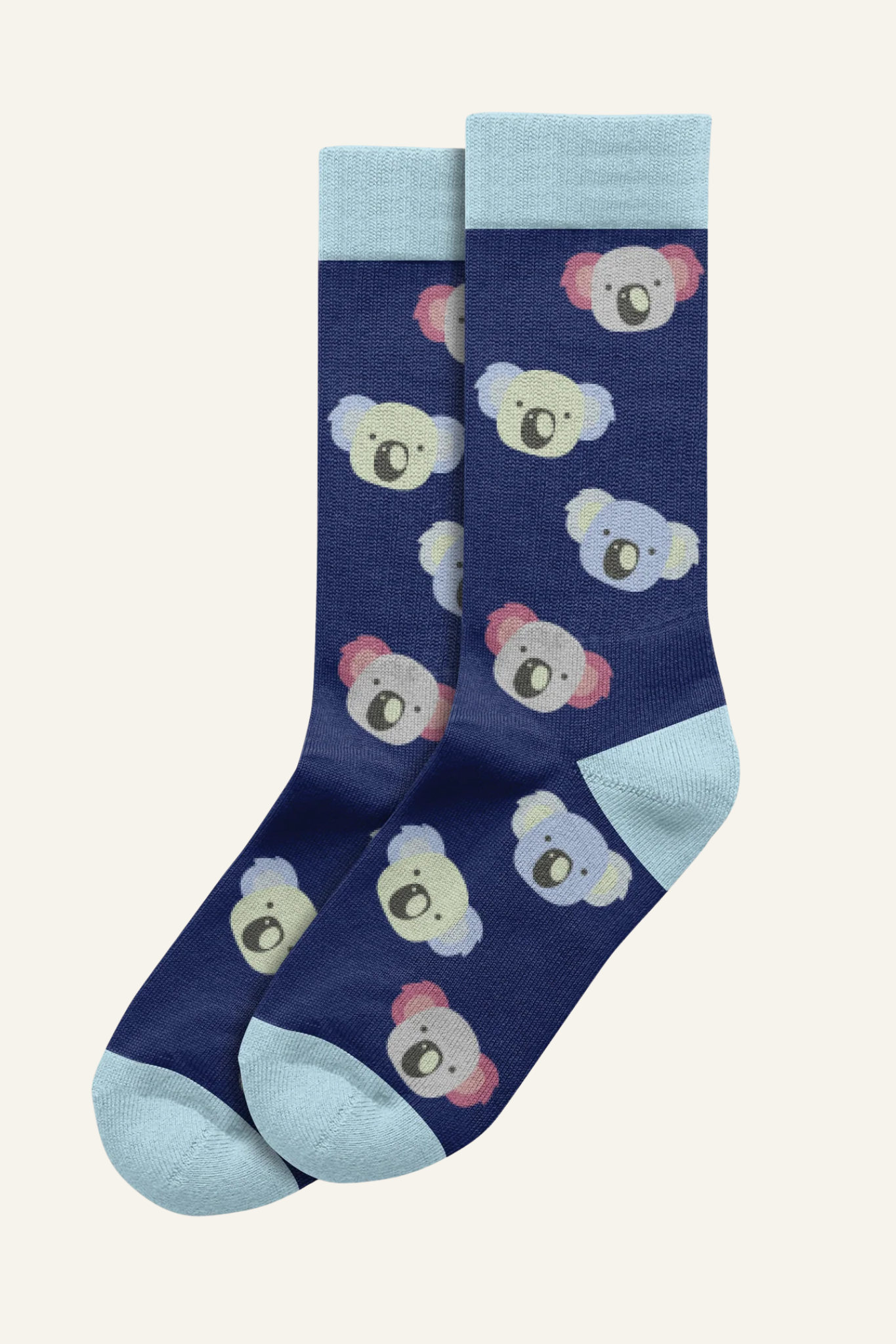Sole Mates Socks - Koala Head Navy