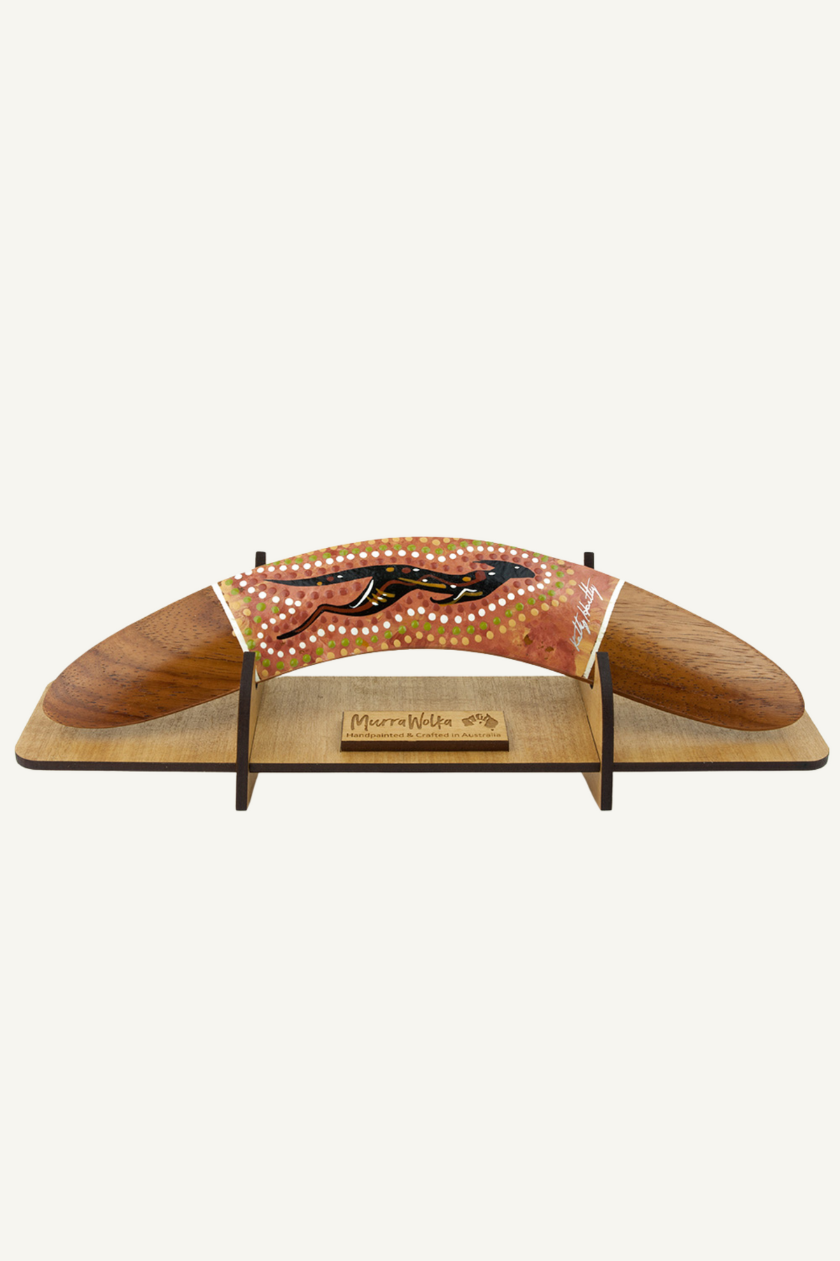 Murra Wolka Art Boomerang