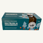 Native Artisan Crackers - Saltbush & Cranberry