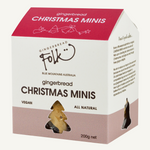 Gingerbread Folk Christmas Minis (white)