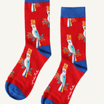 Pete Cromer  Socks - Cockatoo