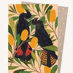 Greeting Card - Cockatoo and Banksia