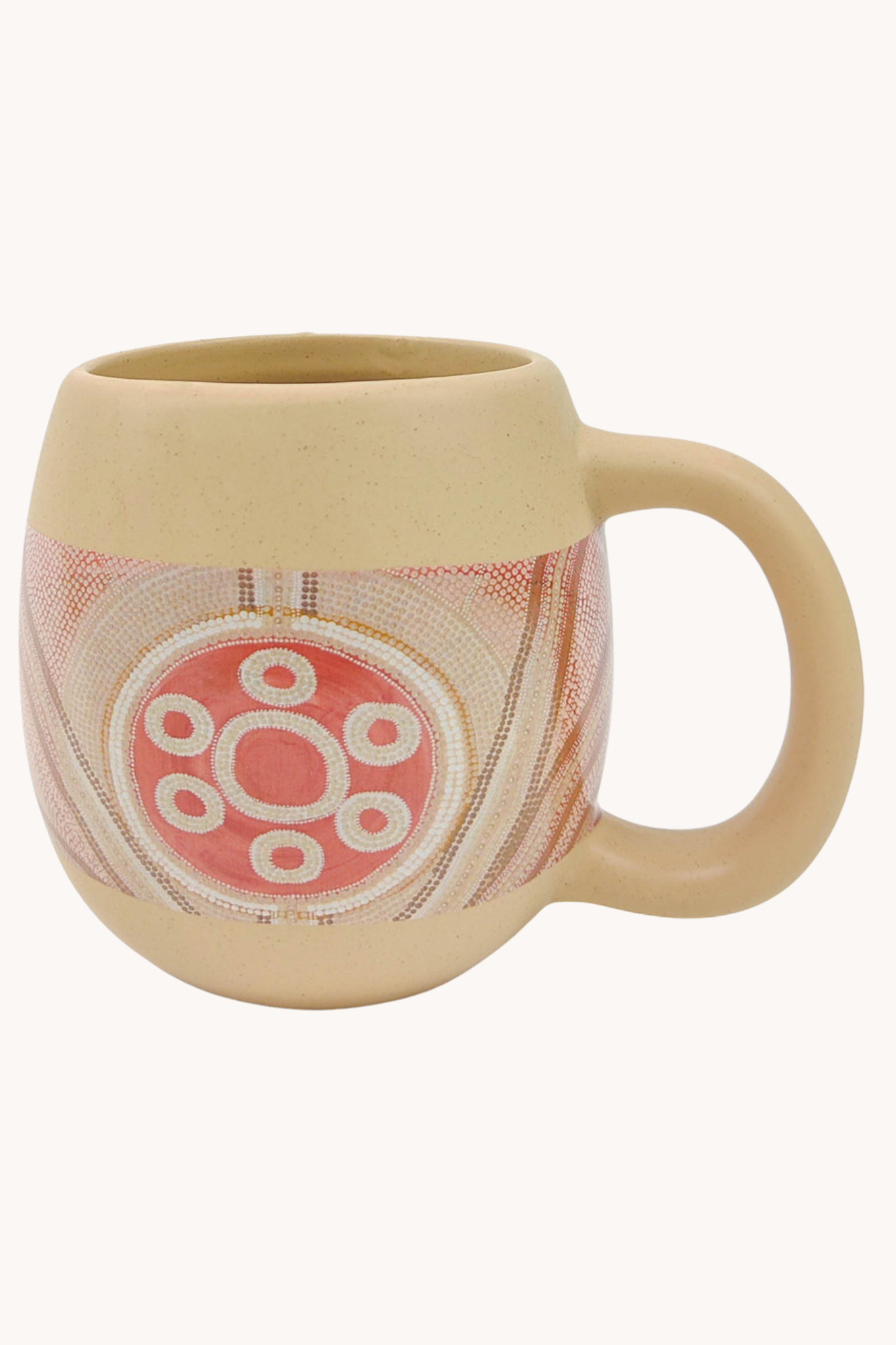 Evening Star Earthy Ceramic Mug (Round)