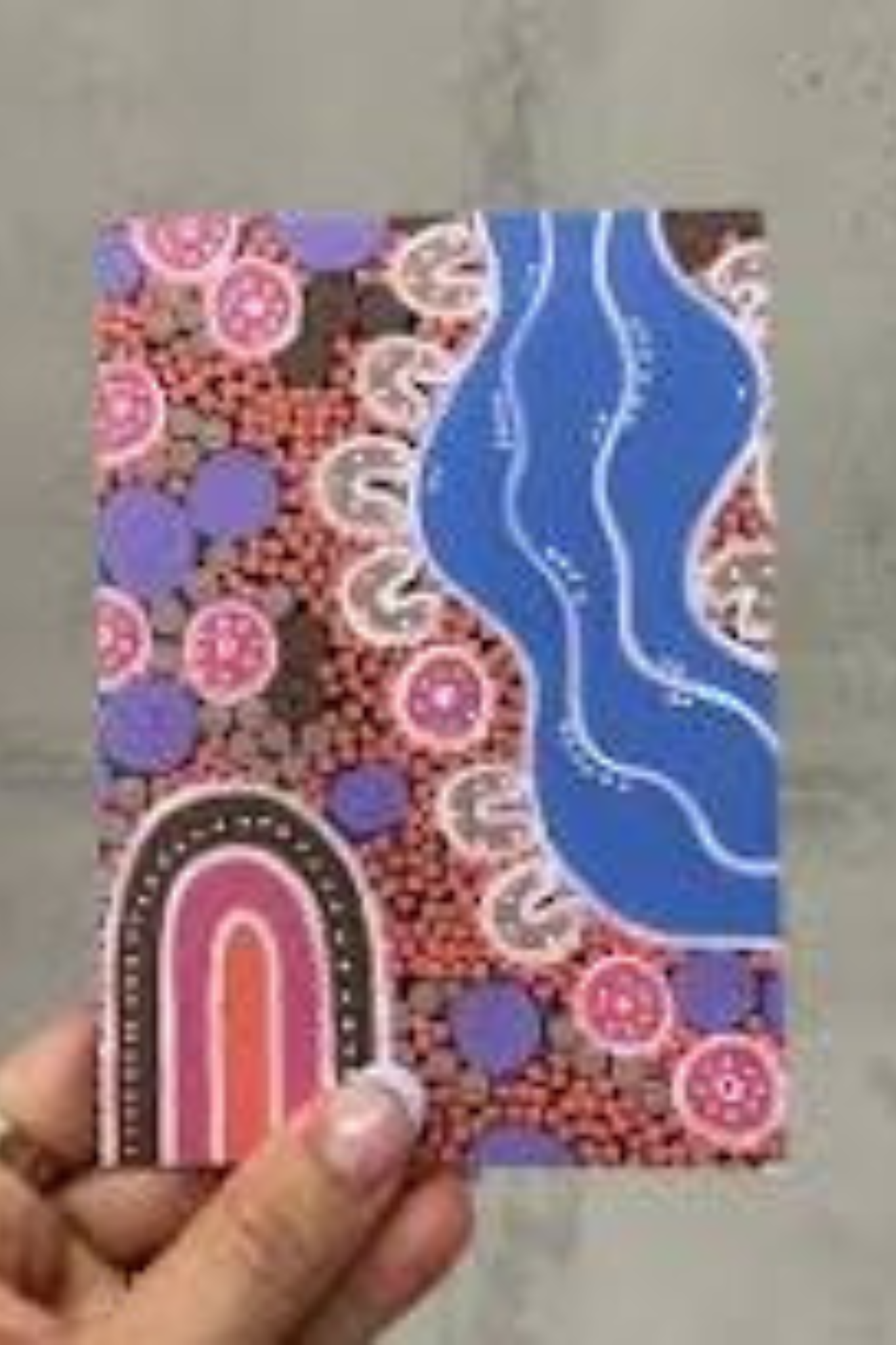 Aboriginal Designed Greeting Card