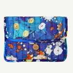 Quilted Buttoned Pouch