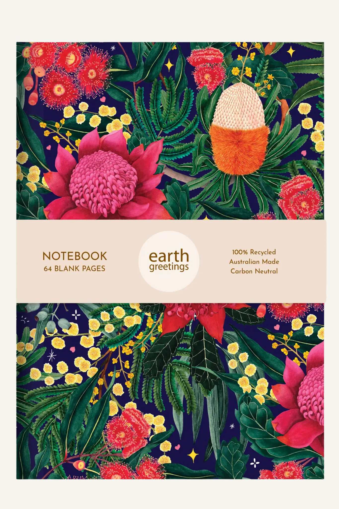 A5 Notebook (Blank) - Radiant Garden